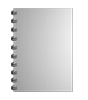 Broschüre mit Metall-Spiralbindung, Endformat DIN A6, 132-seitig